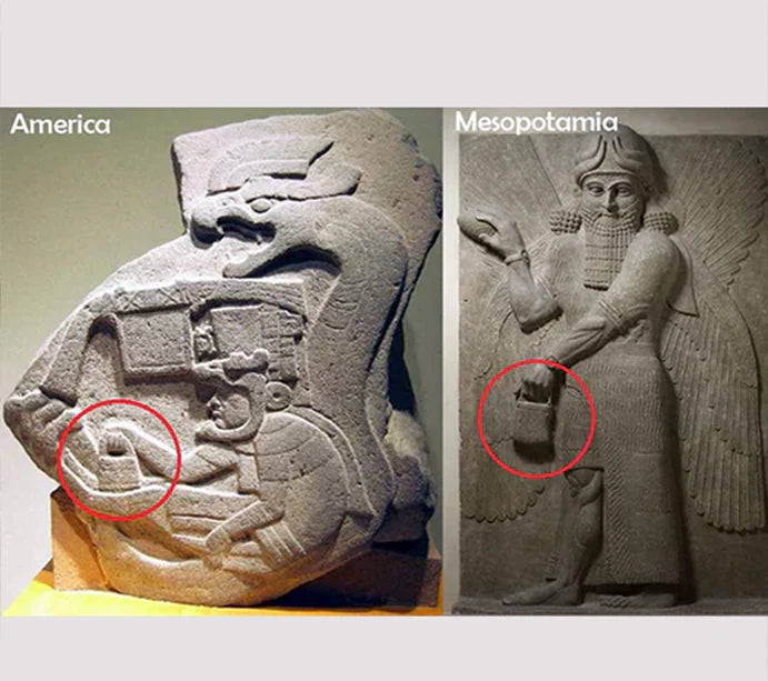 The Mystery Handbag of the Gods: Depicted in Sumer, America and Göbekl –  Luna Merdin | 925 Sterling Silver Handmade Jewelry