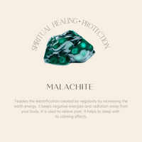 Malachites Crane Filigree Ring - Men