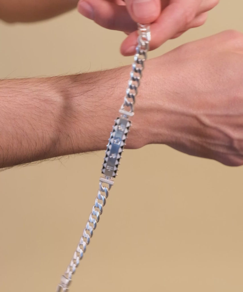 [MEN] Sumerian Plate Bracelet Product detail