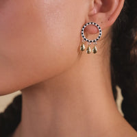 Sumerian Round Earring