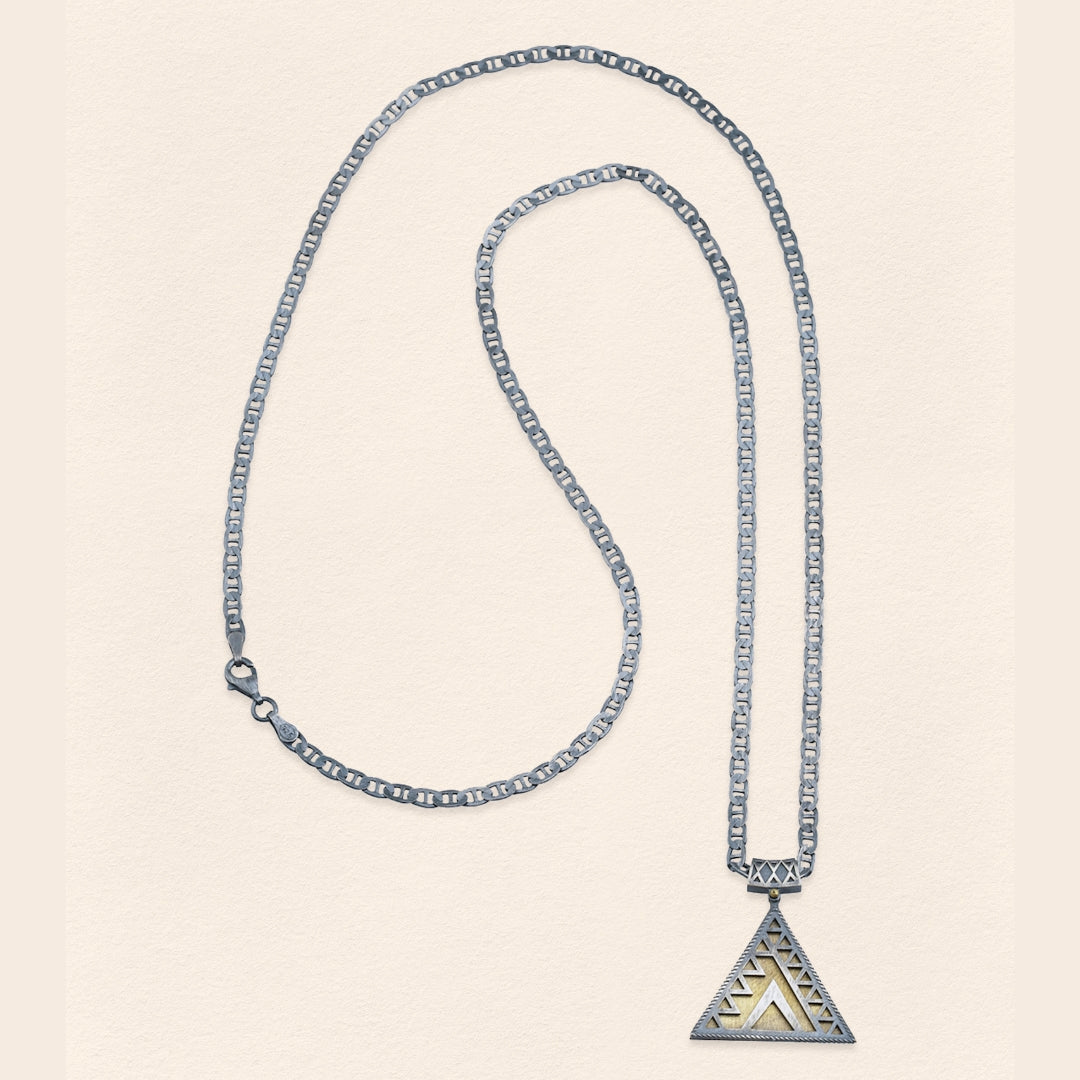 Anu Triangle Chain Necklace