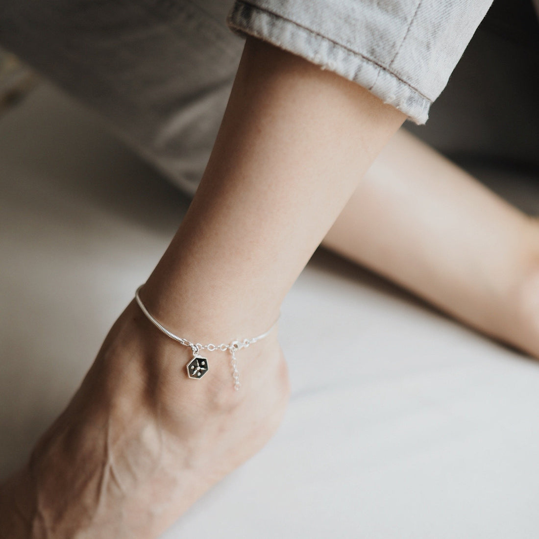 Eden Anklet Silver